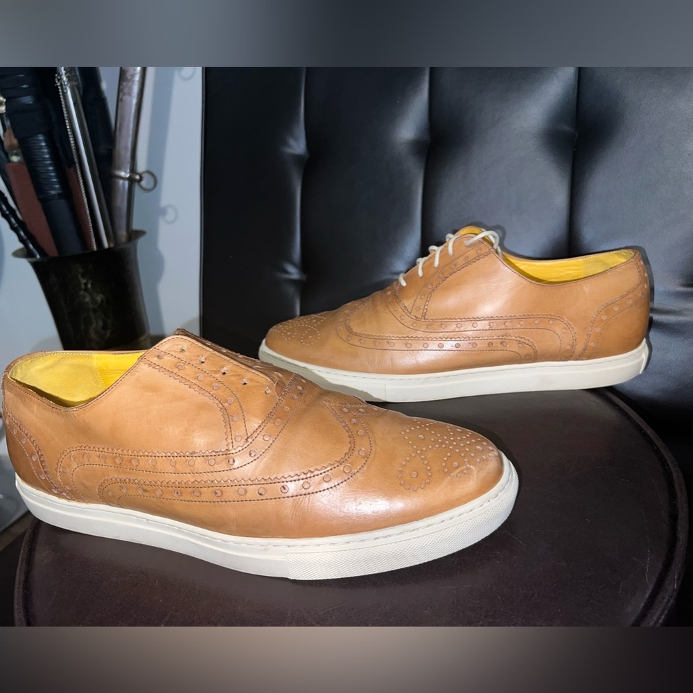 Undandy McClane Wingtip Leather Oxford Sneaker Shoes size 13 (47)